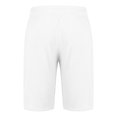 thumbnail image 4 of HOOMEUMY Men's Summer Cotton Linen Shorts Drawstring Elastic Waist Solid Color Beach Shorts with Pockets White S, 4 of 5
