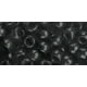 Perles de Poney 6mmX9mm 900/Pkg-Opaque Noir – image 1 sur 2