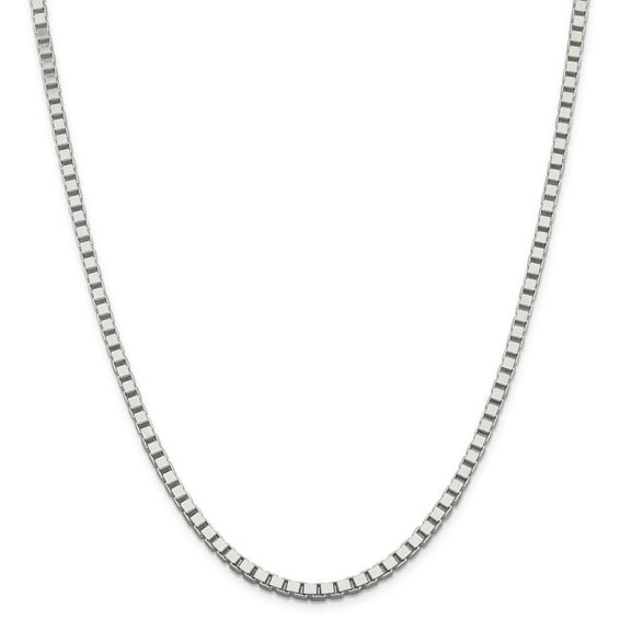 Sterling Silver 3.75mm Box Chain Necklace - 39.3 Grams - 20 Inch