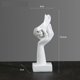 thumbnail image 1 of Estatuas de máscara abstracta de resina, figuritas en miniatura europeas para Interior, hogar, oficina, estudio, figura de escritorio, adorno, regalo de decoración, 1 of 5