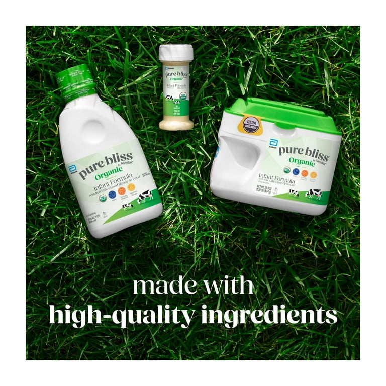 Similac Organic Ready-to-Feed Baby Formula 32 fl oz with DHA