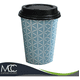 thumbnail image 2 of Vaso Cartón Azul 8 oz con Tapa | 100 Pzas | Ideal para Cafeterías y Eventos, 2 of 7