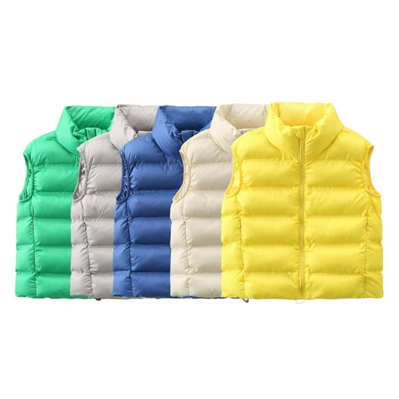 Fewfanhot Fall Outfits for Women Fashionable Puffer Ves Lightweight Sleeveless Jacket Fall Winter Gilet