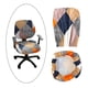 thumbnail image 4 of Funda giratoria extraíble para silla de ordenador, lavable a máquina, suave, a prueba de polvo, de poliéster, giratoria, para silla de ordenador, A Sunnimix funda para sillas de oficina, 4 of 8