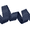Navy Blue, variant on 10 Yards Single Fold Satin Bias Tape 1 Inch Wide Polyester Satin Ribbon for Sewing Hemming Binding (Navy Blue)
