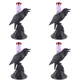 thumbnail image 1 of Halloween LED Cuervo Velas Sin Llama Festival Gótico Accesorios para Fiestas () Púrpura, 1 of 3
