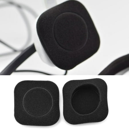 

2PCS Black Replacement Soft Foam Earpads Ear Cover Cushions logitech Headset