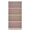thumbnail image 6 of Furniture of America Brooks Stackable 4-Tier Wood Light Pink Kids Bookcase, 6 of 9