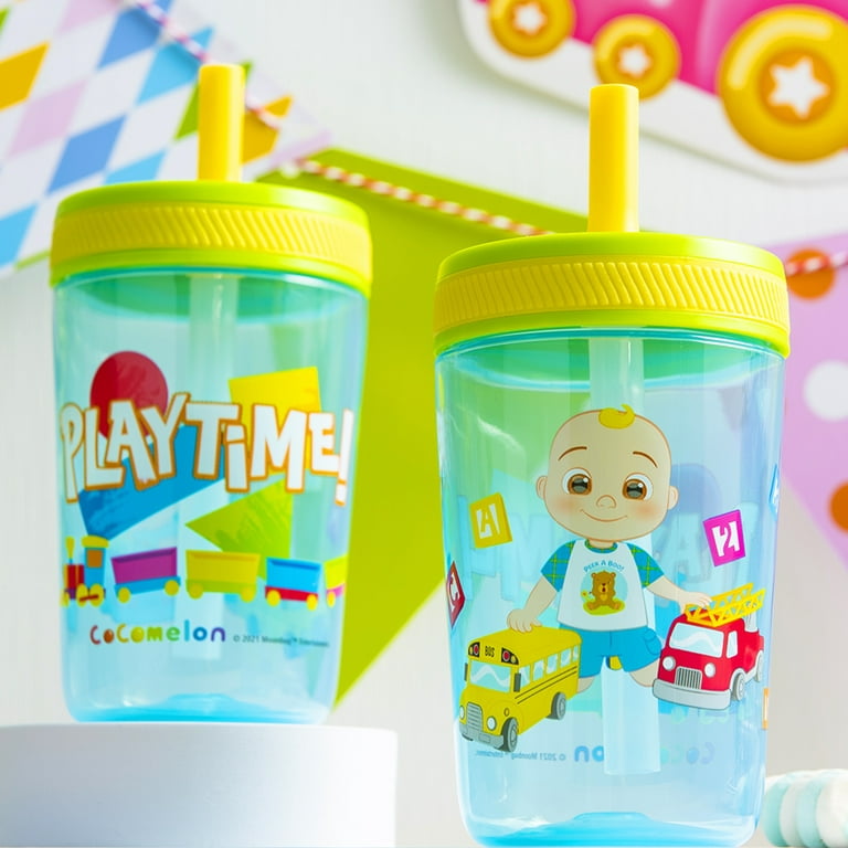 Kid's Cup Collection, Cups with Straw and Sippy Lid