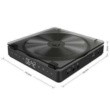 Portable CD Player with AM-FM Stereo Radio Cassette Player-Recorder and ...