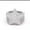 CR6531 White K, variant on Titanium Mens Comfort Fit Statement Wedding Band CZ Gemstone Ring Jewelry With White Gift Box Packaging