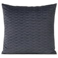 thumbnail image 5 of SIScovers  Fluctuate Pleated Velvet Throw Pillow 18 x 18 - Arctic, 5 of 5