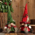 thumbnail image 5 of Yidarton Christmas Big Nose Faceless Doll Pointed Hat Gnome Doll Christmas Decorations Green Hat, 5 of 12