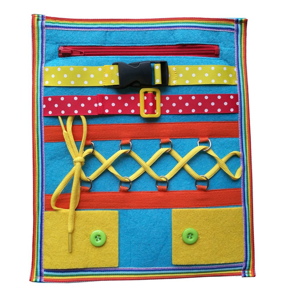 baby toys with zippers and buttons