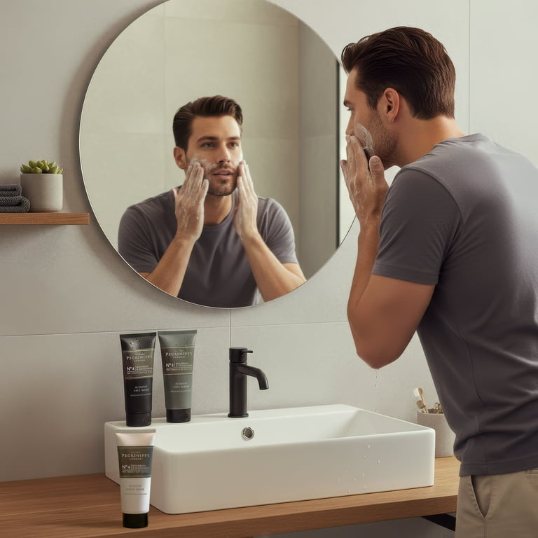 Pecksniff's Men's Trio Face Collection – Bourbon & Mandarin – Face