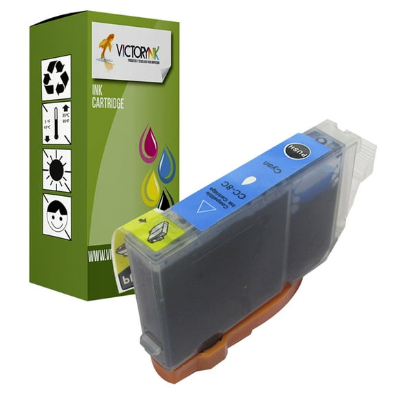 CARTUCHO GENERICO CANON PIXMA IP3300/IP4200/IP4300/ IP4500/IP5200/IP5200R/IP5300/IP6600D/IP6700D/ IX4000/IX5000/MP500/MP510/MP530/MP600/MP600R/MP800/MP800R/MP810/MP830/ MP950/MP960/MX850/PRO9000 CYAN Victorynk COMPATIBLE DE TINTA
