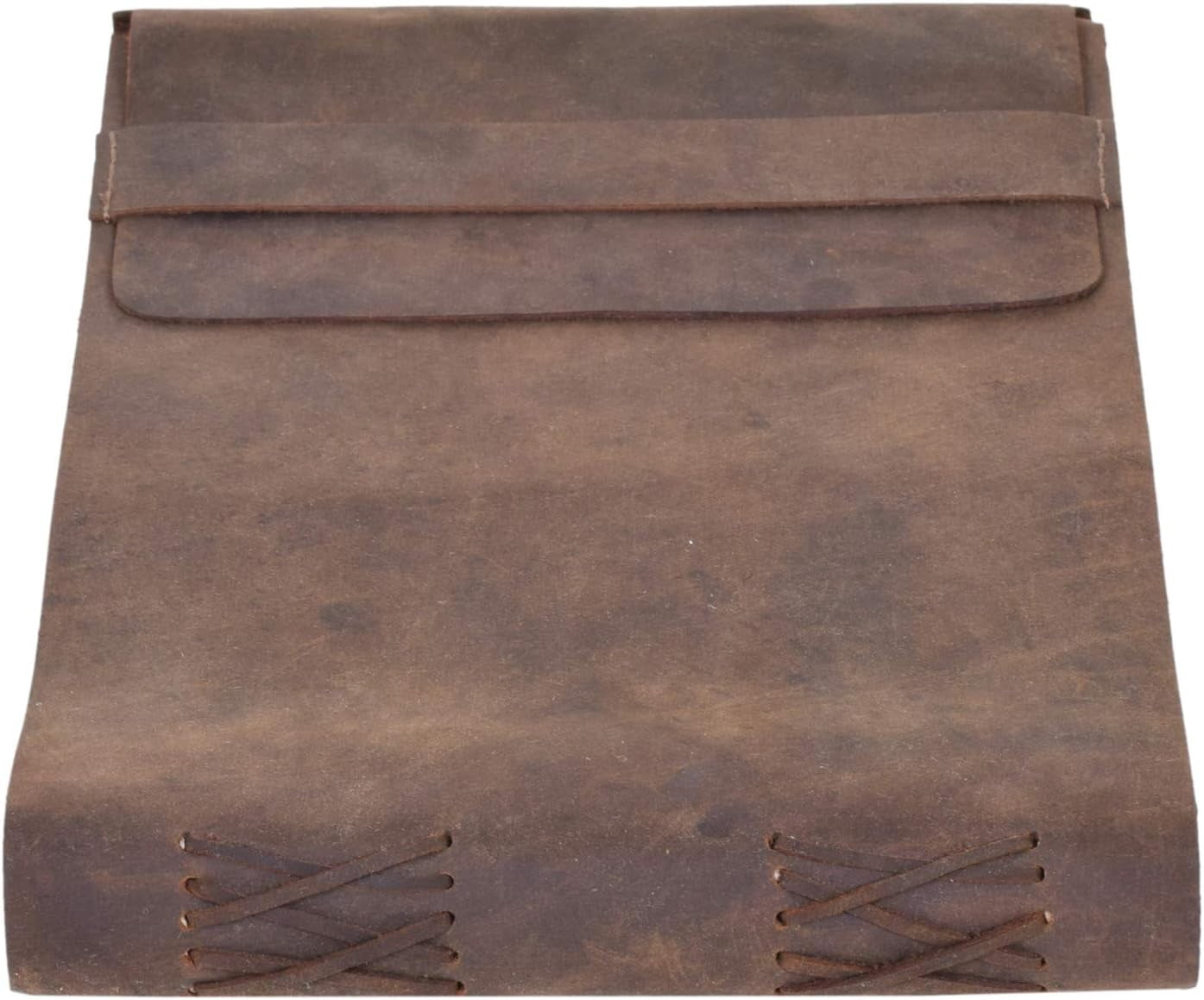 RusticVintage 200 Pages Cow Furr Leather Diary Drawing Daily Travel Diary, Handmade Writing Notebook, Quality Unlined Blank Cream Paper, Art Sketchbook Genuine Leather Journal