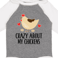thumbnail image 4 of Inktastic Cute Chicken Farming Boys or Girls Long Sleeve Baby Bodysuit, 4 of 5