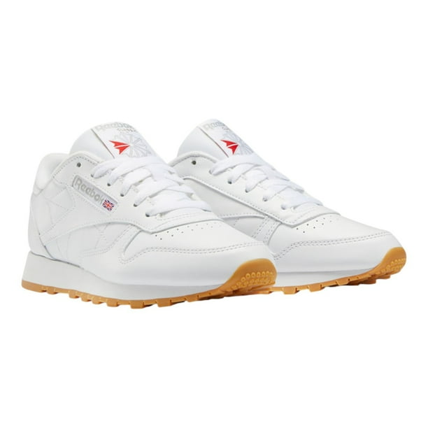 Tenis Reebok Classic Leather Para Mujer Color Blanco Modelo 100008495