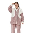 thumbnail image 2 of Women's Pajamas Flannel Sleepwear Soft Pajamas Set, 2 of 3