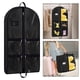 thumbnail image 1 of Bolsa protectora para ropa de baile para competición infantil con bolsillos con cremallera. Negro, 1 of 8