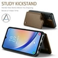 thumbnail image 6 of for Samsung Galaxy A54 5G Case with Card Holder, Wallet Case for Women Men with RFID Blocking, Durable Leather Kickstand Magnetic Clasp Shockproof Phone Case for Samsung Galaxy A54 5G, 6 of 11