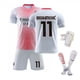 thumbnail image 1 of 2022 nueva camiseta de fútbol para niños 11 # Ibrahimovic pantalones cortos de moda camisetas de fútbol traje de niño y niña calcetines/set-11 blanco-26 BmatwkZeng Bmatwk Jersey, 1 of 2