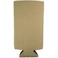 thumbnail image 2 of Blank Neoprene Collapsible Slim Can Coolie (12 Pack, Sandstone), 2 of 6