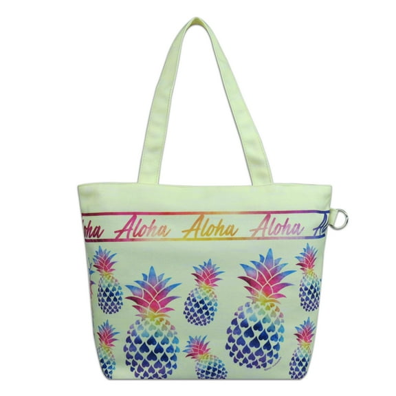 Hawaii Tote Bags Pineapple Rainbow Small Tote