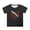Black, variant on Girls Tops Trendy Short Sleeve Prints Comfort Blend Plus Size Kids Clothing,Black,Size 3-4 Years