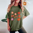 thumbnail image 5 of Njoeus Plus Size Tops for Women Custom T Shirts Women's T Shirts Short Sleeve Tees Funny Fruit Graphic Tee Shirts Loose Summer Tops Cute Tops S-Xxl Vacation Outfits for Women Summer Savings, 5 of 6