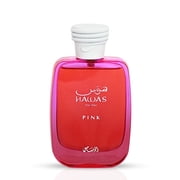 Hawas Pink for Her Eau de Parfum Spray 100ml (3.4 oz) by Rasasi (Pack of 3)