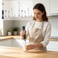 thumbnail image 6 of Handheld Milk Frother, Rechargeable Electric Milk Frother with 3 Speeds and 2 Whisks, Cordless Foam Maker with Stand for Coffee Latte Cappuccino Matcha and Egg Beating, 6 of 7