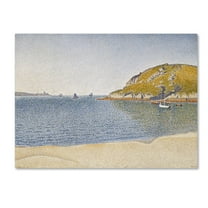 Trademark Fine Art 'Port Of Saintcast' Canvas Art by Paul Signac