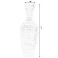 thumbnail image 5 of Uniquewise Tall Floor Vase, 37 Inch Bamboo Vase, Modern Vase for Dining, Living Room, Entryway, Large Flower Holder,, 5 of 7