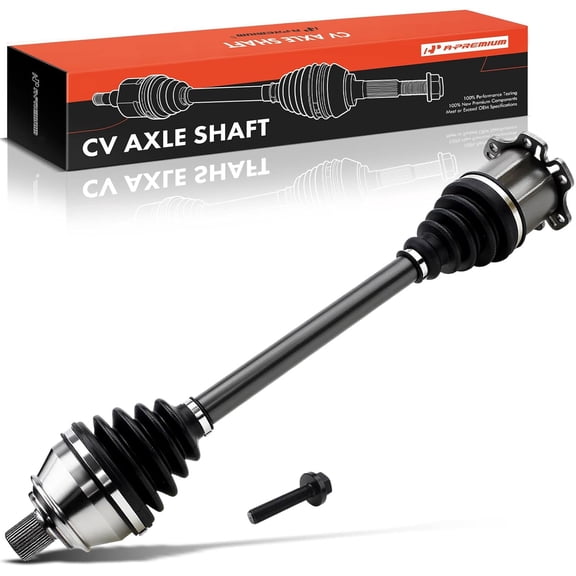 A-Premium Front Left Driver Side CV Axle Shaft Assembly Compatible with Audi A6 Quattro 2005-2011 V6 3.0L 3.2L V8 4.2L
