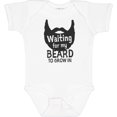 thumbnail image 3 of Inktastic Waiting for My Beard to Grow in Boys Baby Bodysuit, 3 of 5