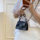 thumbnail image 5 of Sywqhk Moda Mujer Color Costura Pu Messenger Bag Cadena Mini Bolsos (Negro) Sywqhk Para estrenar, 5 of 9