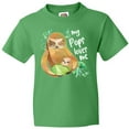 thumbnail image 3 of Inktastic My Pops Loves Me- Cute Sloth and Baby Youth T-Shirt, 3 of 5