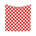 thumbnail image 7 of Tapestry Red Checkerboard Pattern Tapestries For Bedroom Living Room Dorm Home Decor 59 X 59 Inches, 7 of 7