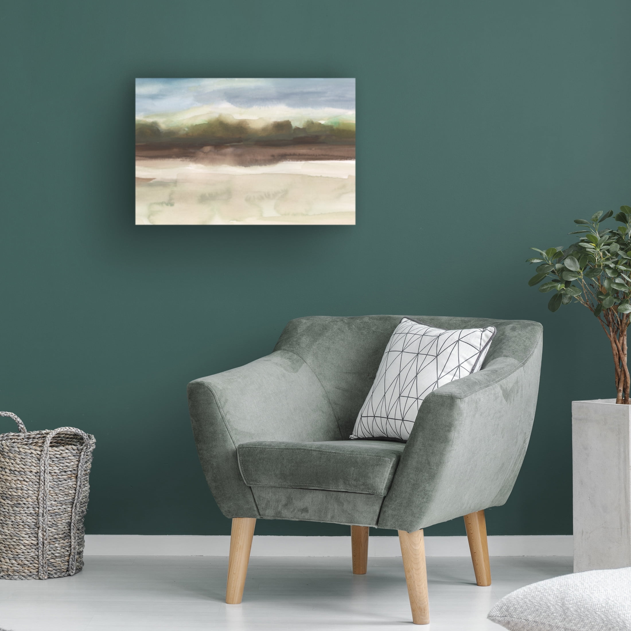 Trademark Fine Art Ethan Harper Blended Treeline II Canvas Wall Art