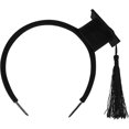 thumbnail image 1 of Diadema con forma de birrete de doctorado en miniatura SSuperp para fiesta de graduación color brillante, 1 of 5