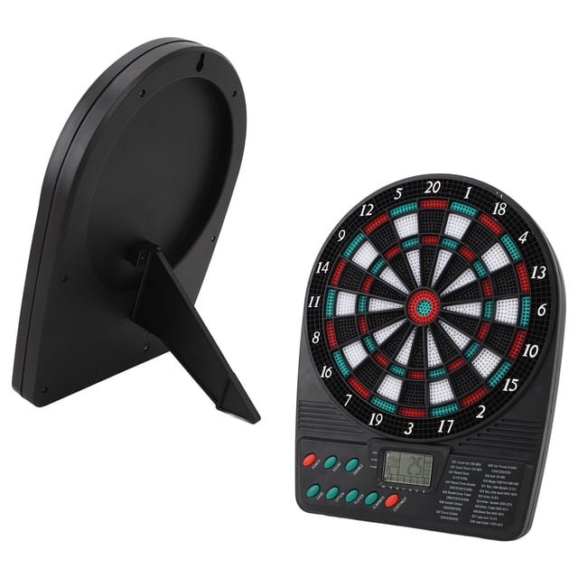 Electronic Dartboard Set, Convenient High Precision Soft Tip Electric Dartboard Safe for Family Entertainment