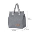 thumbnail image 3 of Lunch bag Cooler bag GREY grey, 3 of 5