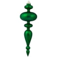 thumbnail image 3 of Shatterproof Commercial Size Finial Christmas Ornaments - 14" - Green - Set of 4, 3 of 7