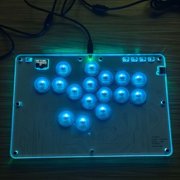 JZROCKER 16 Key Arcade Stick for PC Controller Joystick with Function