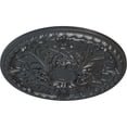 thumbnail image 3 of 32 3/8"OD x 3 1/2"P Tristan Ceiling Medallion Pewter Finished, 3 of 6
