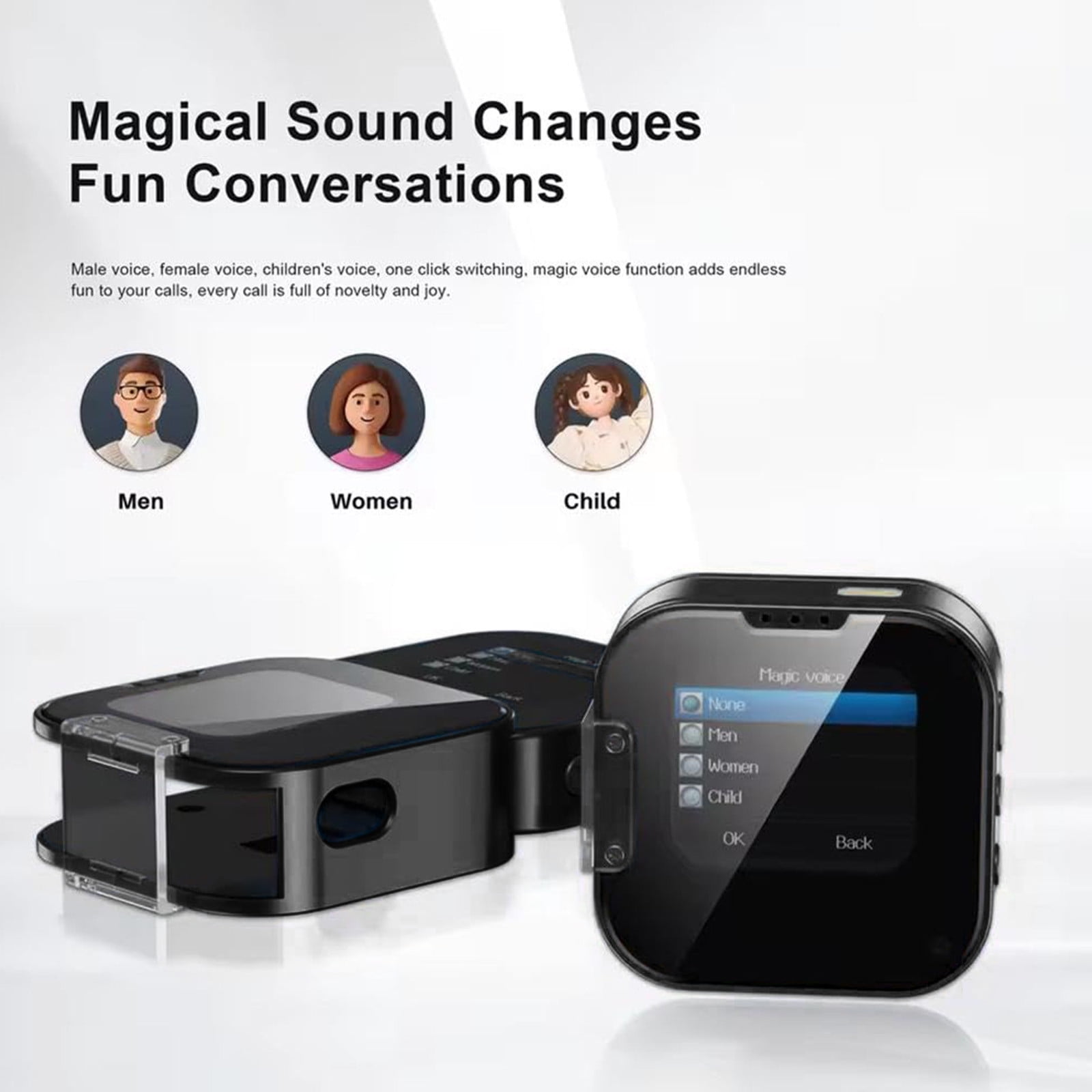 Black Compact Flip Phone With Rotating Display Dual Sim 2G Support For Children Seniors Basic Communication