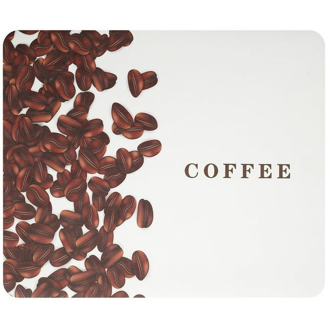 MesaSe Coffee Mat Hide Stain Absorbent Coffee Pad Quick Drying Mat Waterproof Rubber Backed Dish Drying Mat Coffee Decorative Coffee Mat for Kitchen Counter Coffee Bar