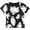 Black, variant on Kids Halloween Ghost Print T-Shirt Top ā Cute cosp^lay cost-ume Tee for Boys and Girls Aged 1-13 Years, Soft Cotton Blend